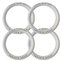 Renault Uyumlu 16 Jant Speed Hunters Lastik Yanağı Beyaz Renk 1 Takım 4 Adet