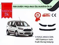 Ford Courier 2018-2023 3 Parça Ön Lip