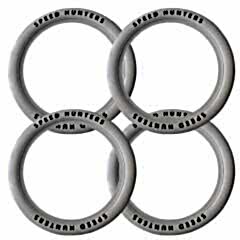 Skoda Uyumlu 16 Jant Speed Hunters Lastik Yanağı Beyaz Renk 1 Takım 4 Adet