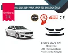 Fİat Egea 2016 Sonrası  4 Parça Ön Lip