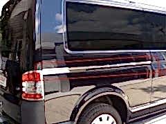 Volkswagen Multivan Uyumlu T5.5 Sürgülü Kapı Çıtası 2 Parça Krom (K.Ş) 2010 Ve Sonrası