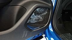 2008 Hoparlör Uyumlu Kaplama - Titanyum Siyah