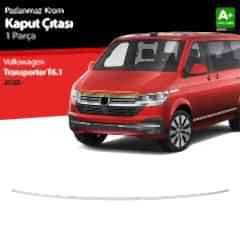 Volkswagen Transporter Uyumlu T6.1 Krom Kaput Çıtası 2020 Üzeri