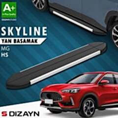 S-Dizayn MG HS Skyline Aluminyum Yan Basamak 183 Cm 2021-2024 A+ Kalite