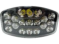 Offroad sis lambası 24.6 x 14 x 8.8cm beyaz-amber gündüz ledli adet  /  LASS375