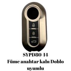 Füme anahtar kabı Doblo uyumlu / SYPD80-14