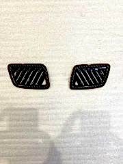 Honda Cr-V Uyumlu 2017+ Karbon Ön Göğüslük Menfez Kaplama