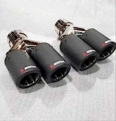 Akrapovıc Egzoz Uyumlu Dual 76 Mm