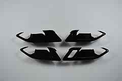 Volkswagen Golf Uyumlu 8 İç Kapı Açma Kolu Kaplama - Piano Black