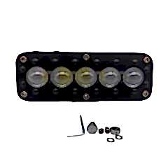 Offroad sis lambası beyaz-sarı gündüz ledi kırmızı /  LASS384