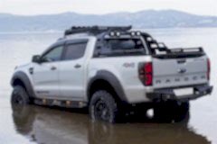 Mercedes X-Class Uyumlu Off Road Metal Işıklı Rollbar 2017-2021 Aqm-X10 Parça