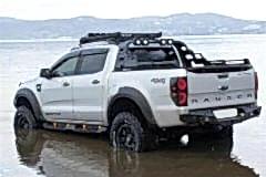 Toyota Revo Uyumlu Off Road Metal Işıklı Rollbar 2010-2021 Aqm-X10 Parça