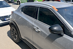 Nissan Juke 2018-2024 Tavan Çıtası Gümüş Gri