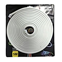 Neon şerit led 12v 8x16 mm 5 metre kesilebilir bağlantı aparatlı beyaz / LAAM439