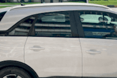 Opel Crossland 2017 Sonrası Tavan Çıtası Gümüş Gri