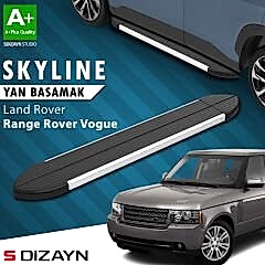 S-Dizayn Land Rover Range Rover Vogue 2 Skyline Aluminyum Yan Basamak 183 Cm 2002-2012 A+ Kalite