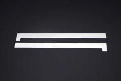 Fiat Doblo Uyumlu Krom Sürgülü Kapı Çıtası 2 Parça 2010-2014 Arası