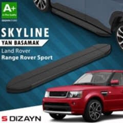 S-Dizayn Land Rover Range Rover Sport Skyline Siyah Yan Basamak 183 Cm 2005-2013 A+ Kalite