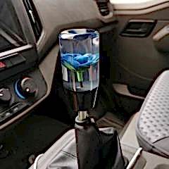 Vites topuzu mavi çiçek görünümlü 10 cm / ICVI216