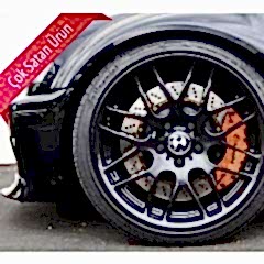 Volvo V90 Uyumlu Brembo Turuncu Kaliper Kapağı 4 Parça Ön Arka Set