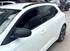 Renault Megane 4 HB 2016-2023 Tavan Çıtası Parlak Siyah