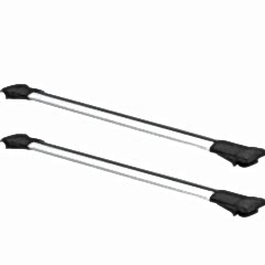 Turtle Acura Mdx Uyumlu (Yd2) Suv 41456 Diamond Ara Atkı Gri 2'li Set