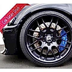 Volvo XC70 Uyumlu Brembo Mavi Kaliper Kapağı 4 Parça Ön Arka Set