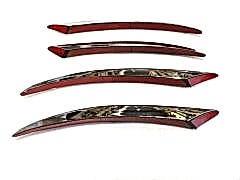 Mercedes W205 Uyumlu 2015-2018 Sis Kası 4 Parça (Krom)