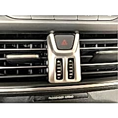 Ford Focus Uyumlu 2019+ İkaz Düğme Kaplama Silver (ABS)