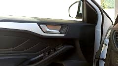 Ford Focus Uyumlu 2019+ Kapı Kolu İç Açma Kaplama-Silver