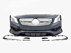 Mercedes W117 Uyumlu Cla 45 Ön Tampon & Panjur 2013-2018