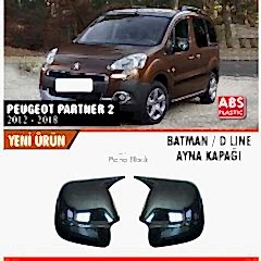 Peugeot Partner 2 Batman Ayna Kapağı 2012-2018 Model Arası