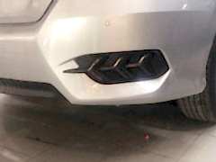 Honda Civic Uyumlu Fc5 2016-2020 Arka Ağaç Dizayn Haraketli Smoke