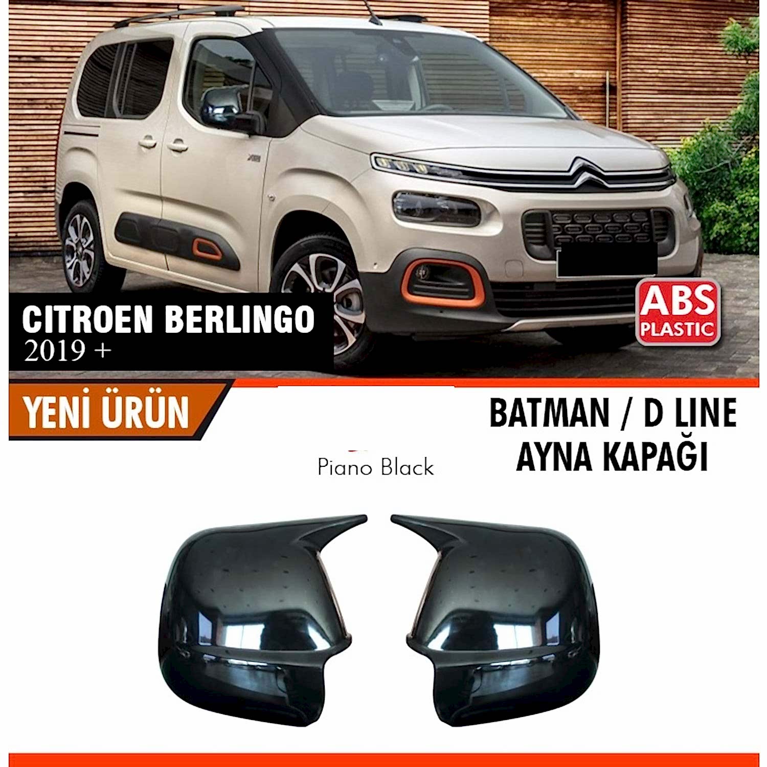 Citroen Berlingo Batman Ayna Kapağı 2019 Sonrası