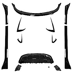 Tesla Model Uyumlu Y Aero Kit (Piano Black) Parça