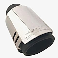 Egzoz Ucu 85'Lik Tekli Kromajlı / Eguc442A