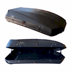 Port Bagaj Uyumlu 500 Litre Tabut Bagaj Siyah Parça