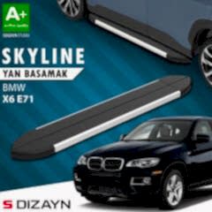 S-Dizayn Bmw X6 E71 Skyline Aluminyum Yan Basamak 193 Cm 2008-2014 A+ Kalite