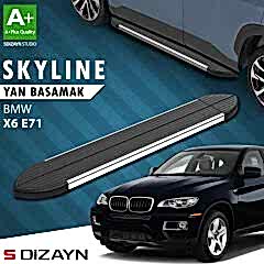 S-Dizayn Bmw X6 E71 Skyline Krom Yan Basamak 193 Cm 2008-2014 A+ Kalite