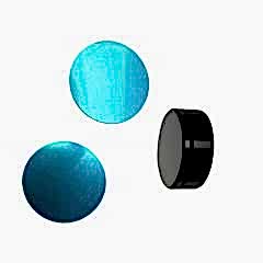 Mıknatıslı telefon tutacağı yuvarlak siyah / SYTE196