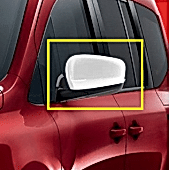 Renault Uyumlu Kangoo Express 2021> Ayna Kapağı ABS