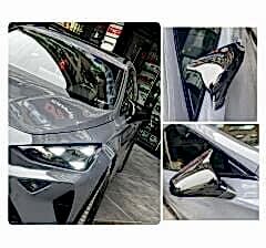 Cupra Uyumlu Formentor 2020+ Yarasa Ayna Kapağı Piano Black