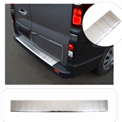 Renault Uyumlu Trafic 2015 Arka Tampon Koruma