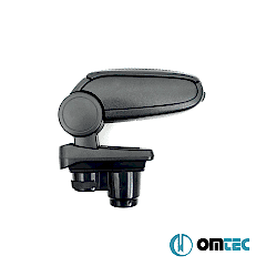 Dacia Duster 2018-2025 Kol Dayama V1 (Suni Deri+ABS) Siyah