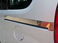 Fiat Doblo Uyumlu 2 Sürgülü Kapı Çıtası 2 Parça Krom 2010 Ve Sonrası