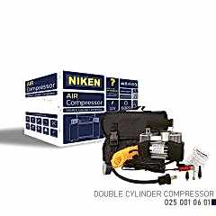 Niken Hava Kompresörü Metal Çift Silindir 150 Psı