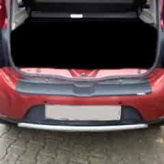 Dacia Sandero Arka Tampon Eşiği Koruma (ABS) Mat Siyah 2012 ve Sonrası