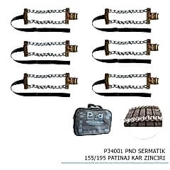 Pnd Sermatik Uyumlu 155/195 Patinaj Kar Zinciri