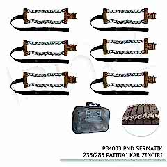 Pnd Sermatik Uyumlu 235/285 Patinaj Kar Zinciri