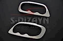 Volkswagen Caddy Uyumlu Krom Far Çerçevesi 2 Parça 2004-2010